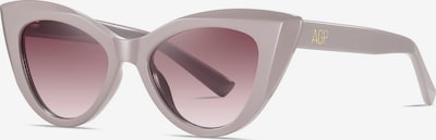 AVANT-GARDE PARIS Lunettes de soleil 'Cat Eye Aegle' en beige, Vue avec produit