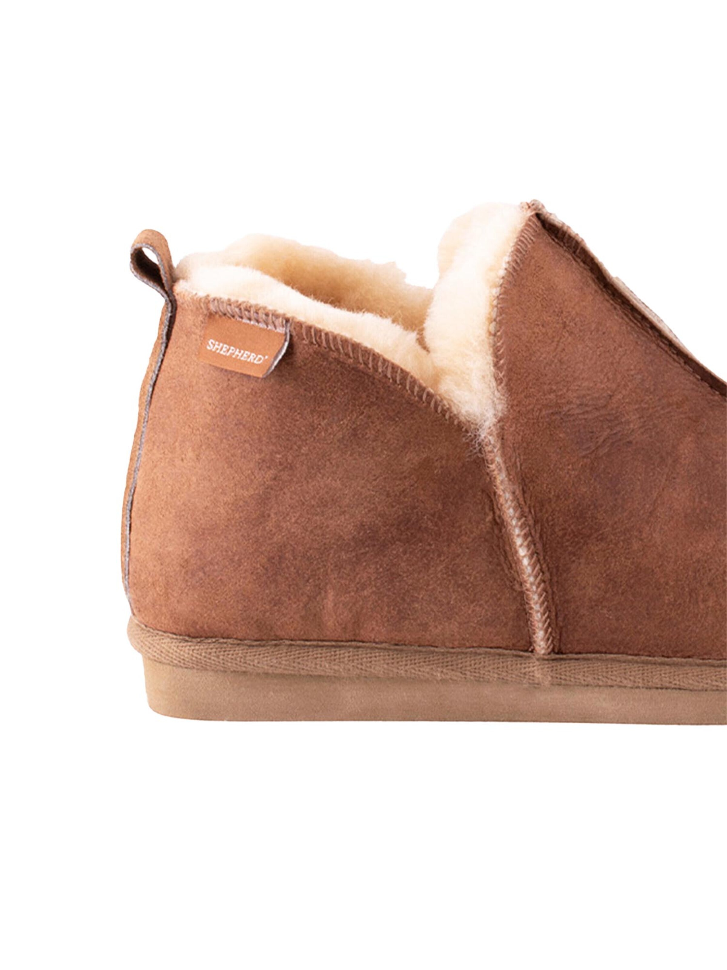 SHEPHERD Pantolette 'Anton'‌‌‌‌‌‌‌‌‌ in Braun