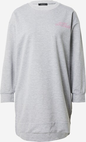 Trendyol Sweatshirt in Grey: front