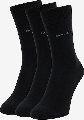 Bruno Banani Sokken 'FRYE' in Zwart: voorkant
