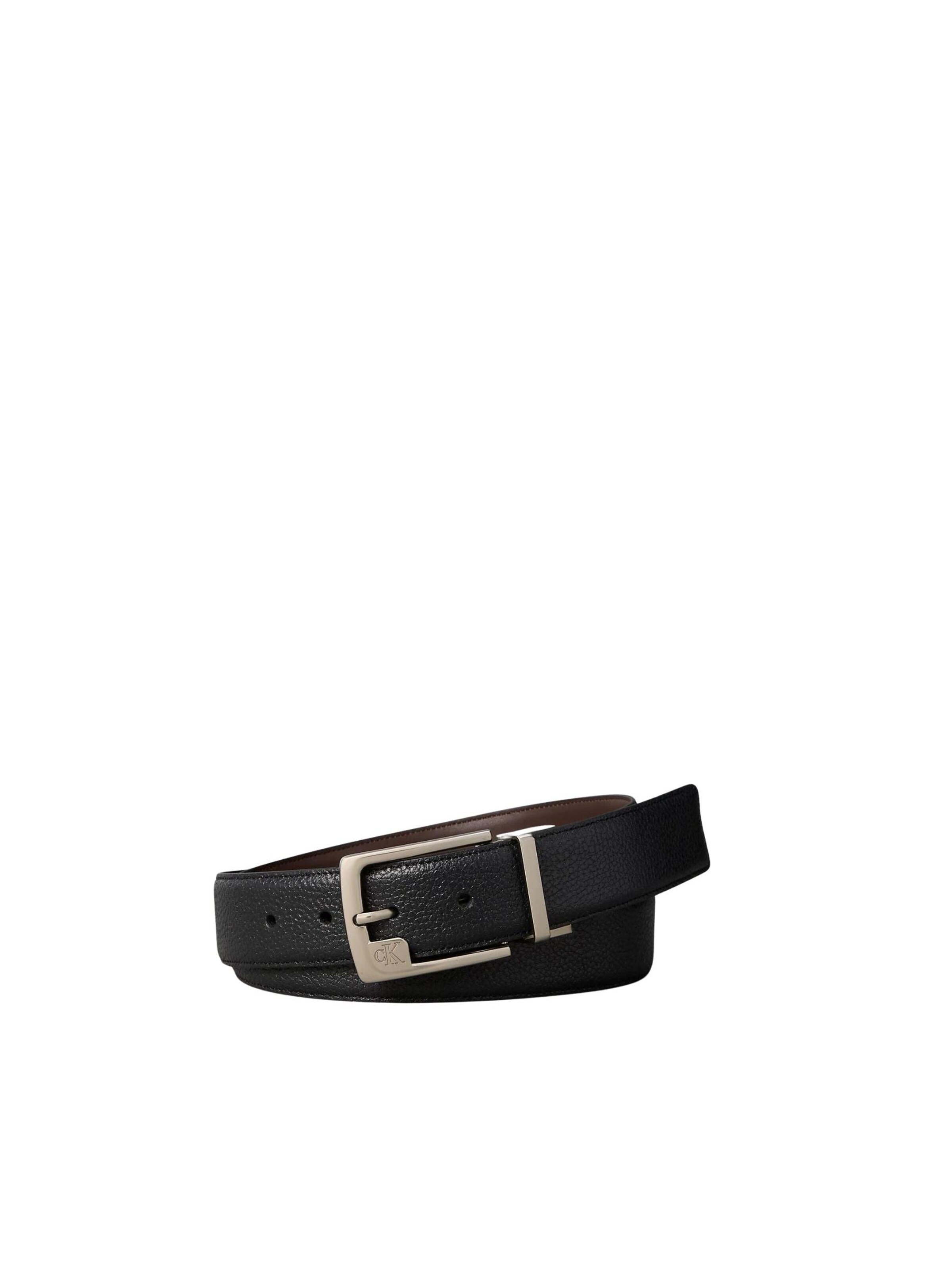 Ceinture Calvin Klein en noir : devant