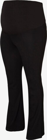 MAMALICIOUS Pants in Black: front