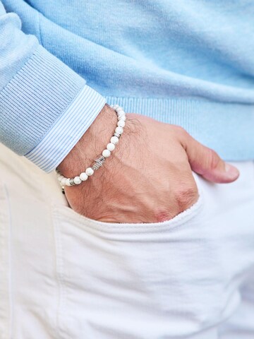 GT Collection - Pulsera 'Hamsa Hand' en blanco