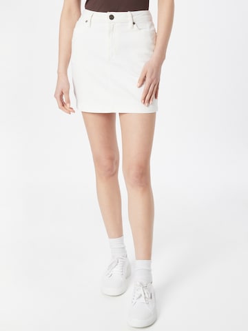 Urban Classics Skirt in White: front