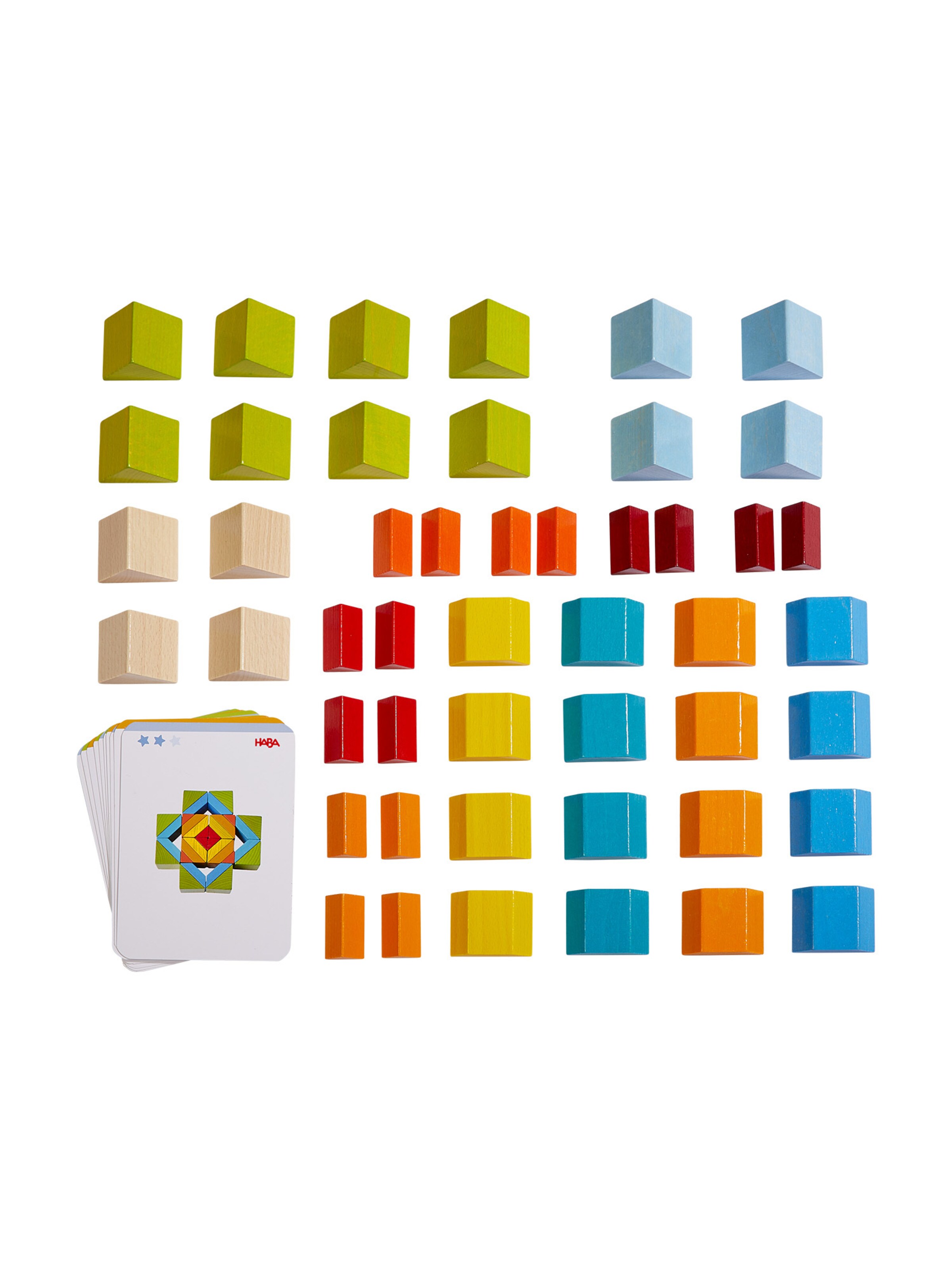 HABA Kreativbausteine ' Würfelmosaik ' in Mischfarben: Vorderseite