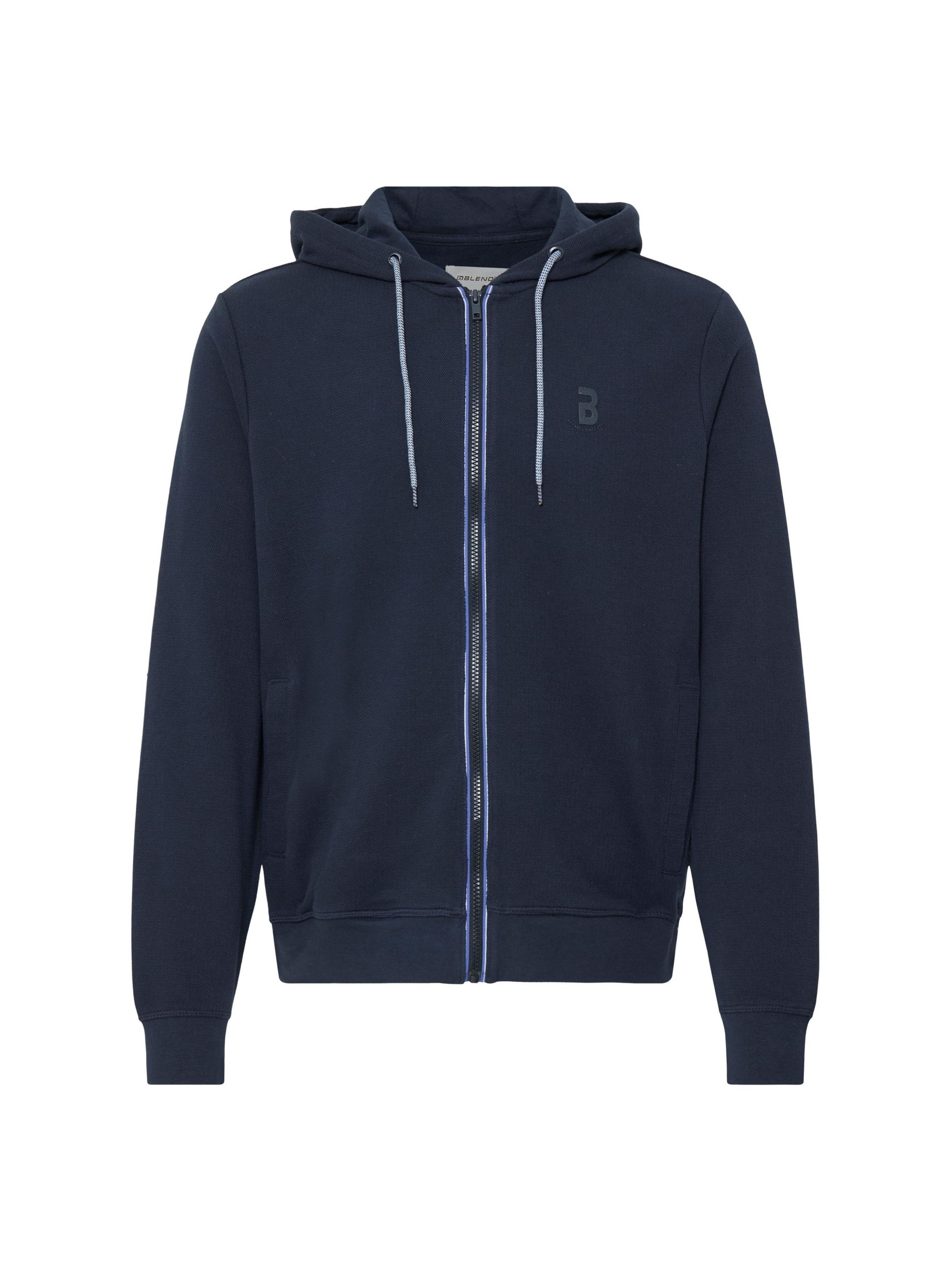 Veste de survêtement 'BHJuma' BLEND en bleu : devant