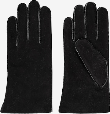 Roeckl Full Finger Gloves 'Brevik' in Black: front