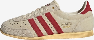 ADIDAS ORIGINALS Niske tenisice 'Japan' veličine 35,5 u sivkasto bež / zlatna / karmin crvena, Pregled proizvoda