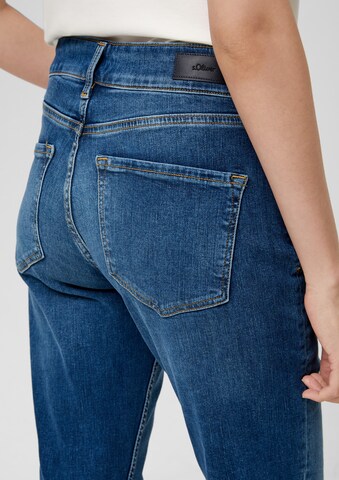 s.Oliver Slimfit Jeans i blå