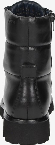 SIOUX Lace-Up Ankle Boots 'Meredira-724' in Black