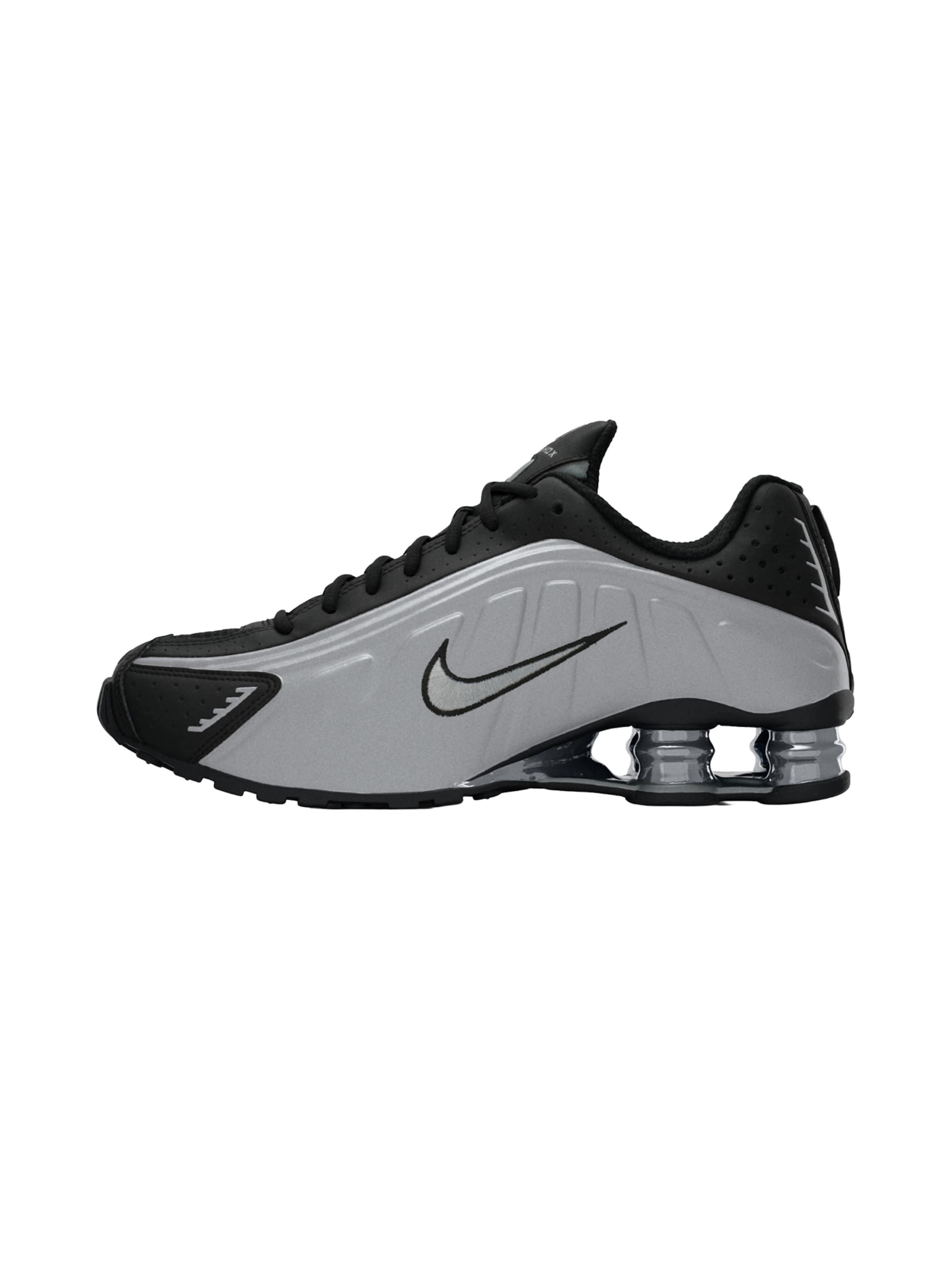 Nike Sportswear - Sapatilhas baixas 'SHOX R4' em cinzento: frente