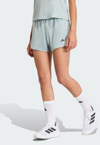 Loosefit Pantalon de sport 'Pacer Essentials' ADIDAS PERFORMANCE en vert : devant