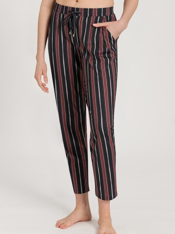 Hanro Pajama Pants in Red: front