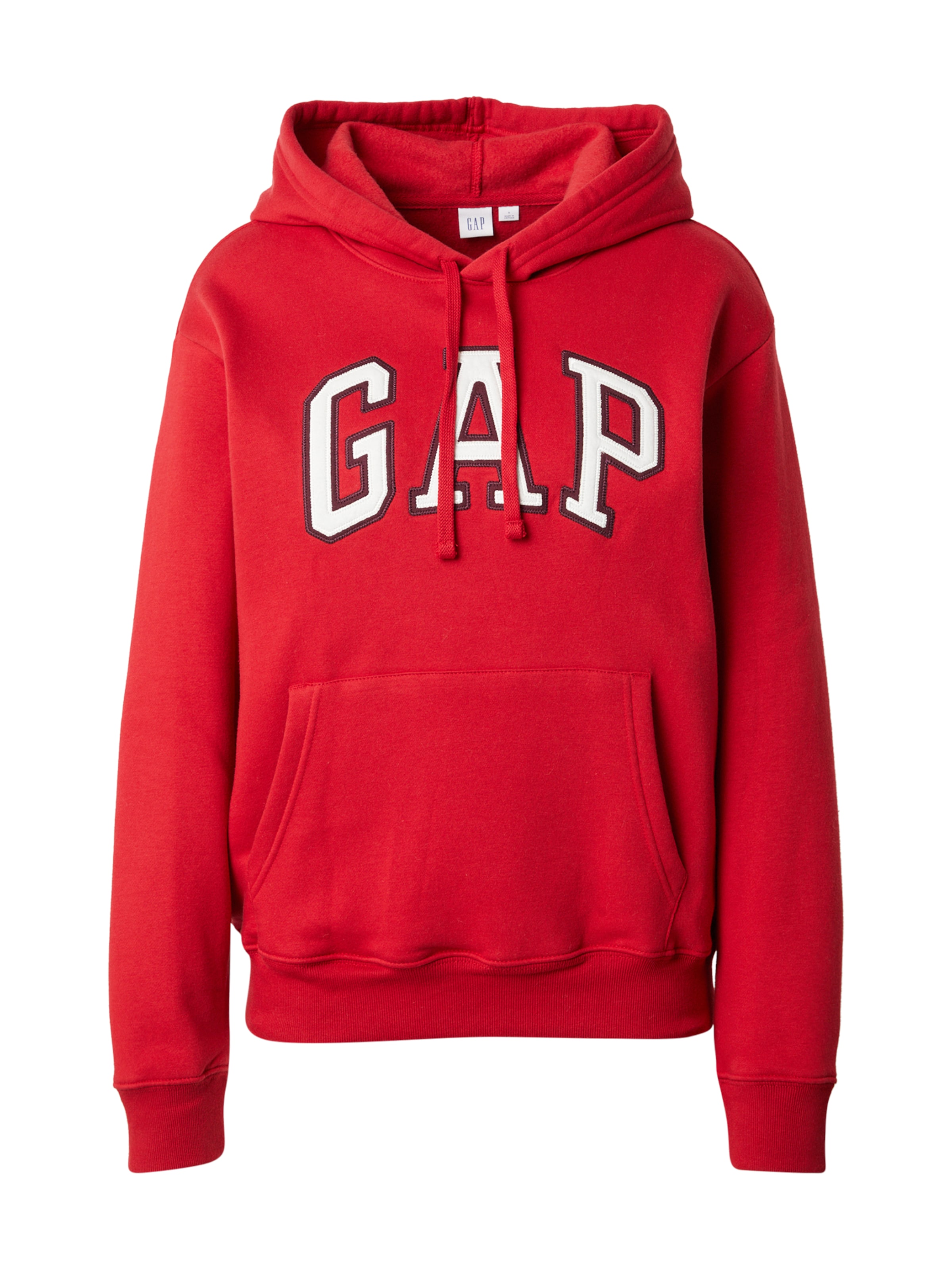Sweat-shirt 'HERITAGE' GAP en rouge : devant