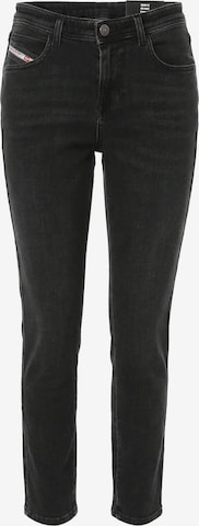 DIESEL Skinny Jeans '2015 Babhila' in Black: front