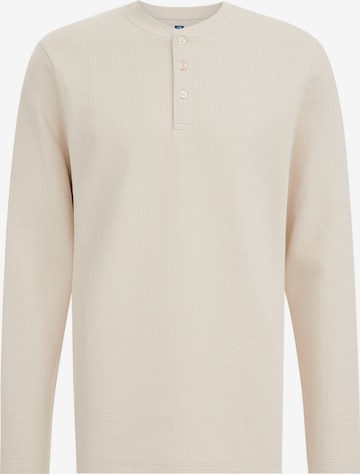 WE Fashion Shirt in Beige: voorkant