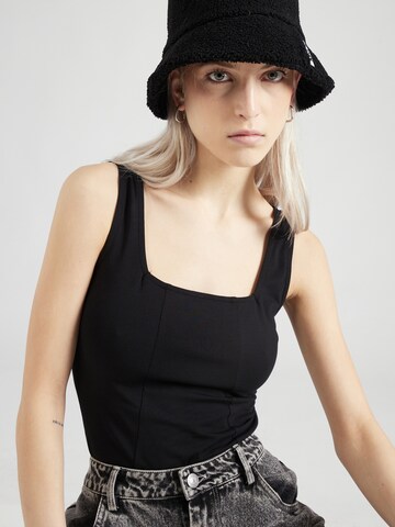 STUDIO SELECT Shirt bodysuit 'Falda' in Black