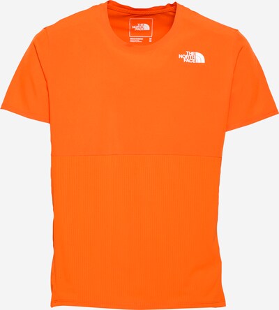 THE NORTH FACE Sportshirt in orangerot / weiß, Produktansicht