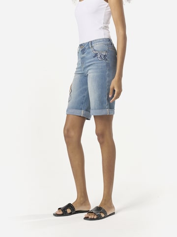 KOROSHI Regular Jeans i blå