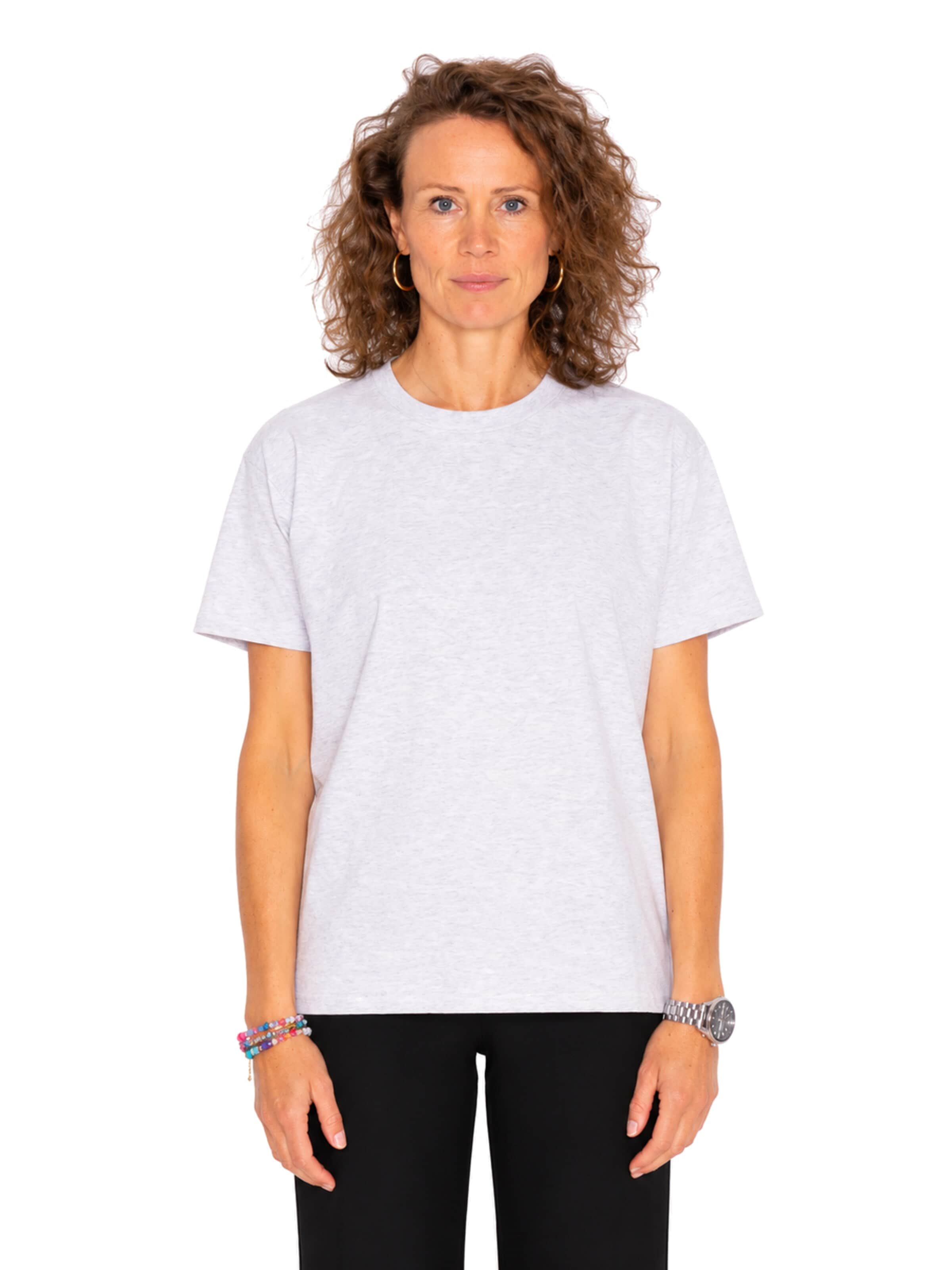 FRUIT OF THE LOOM Shirts 'T-shirt' i grå