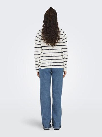 JDY Pullover 'JDYEllen' i hvid