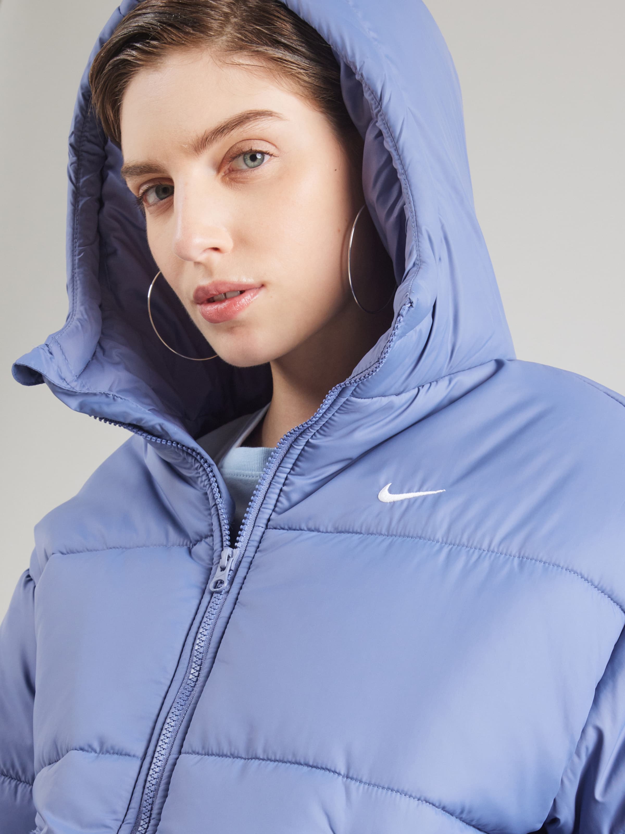 nike coats blue