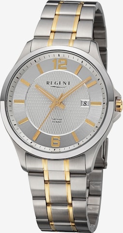 REGENT Analog Watch in Silver: front