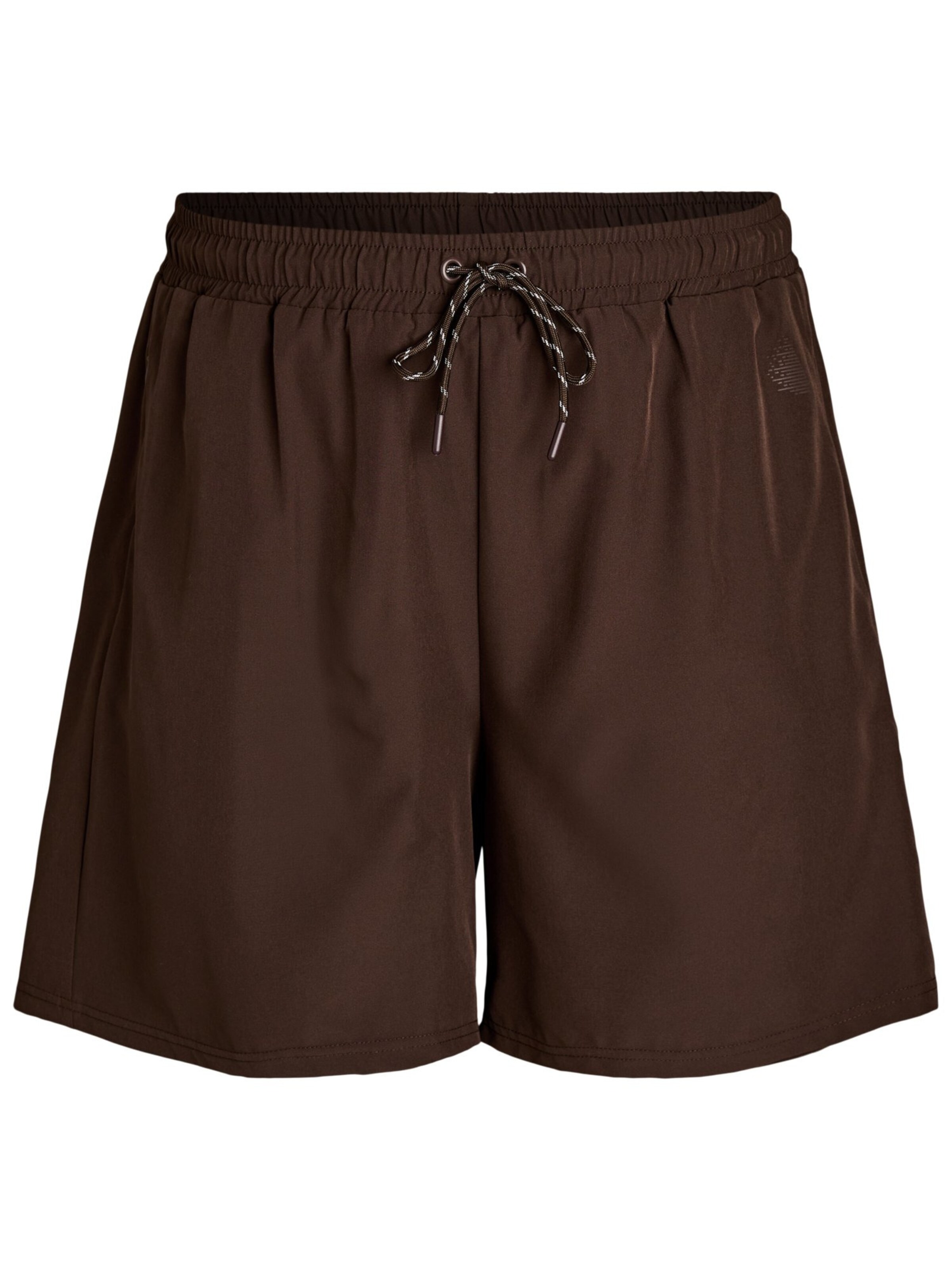 Zizzi Voľný strih Nohavice 'Cahavani' - Hnedá: predná strana