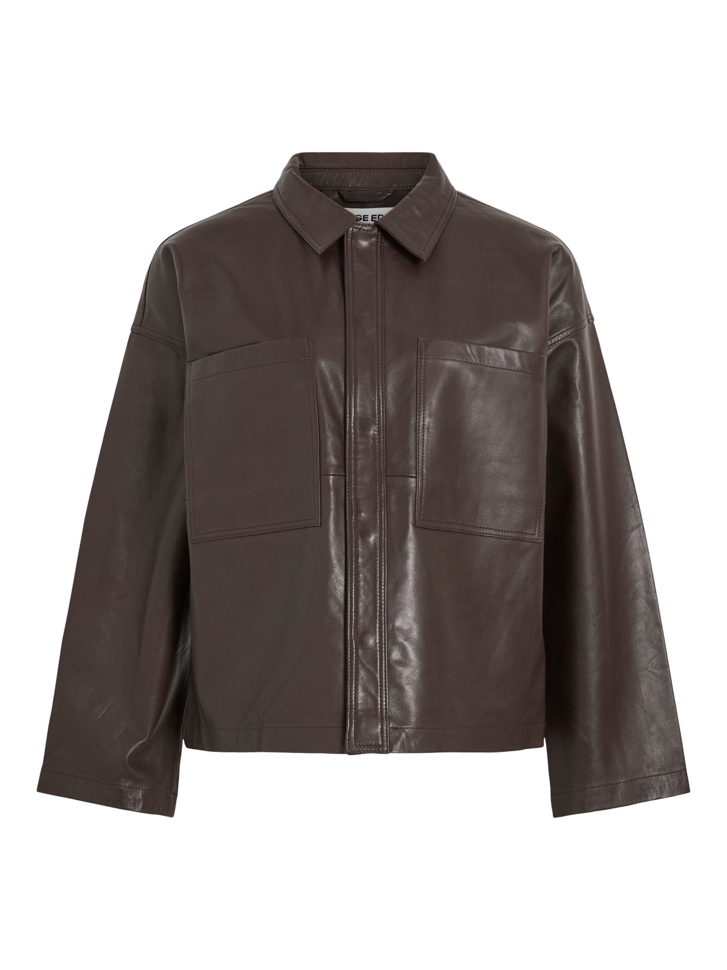 ROUGE EDIT Between-season jacket in Brown: front