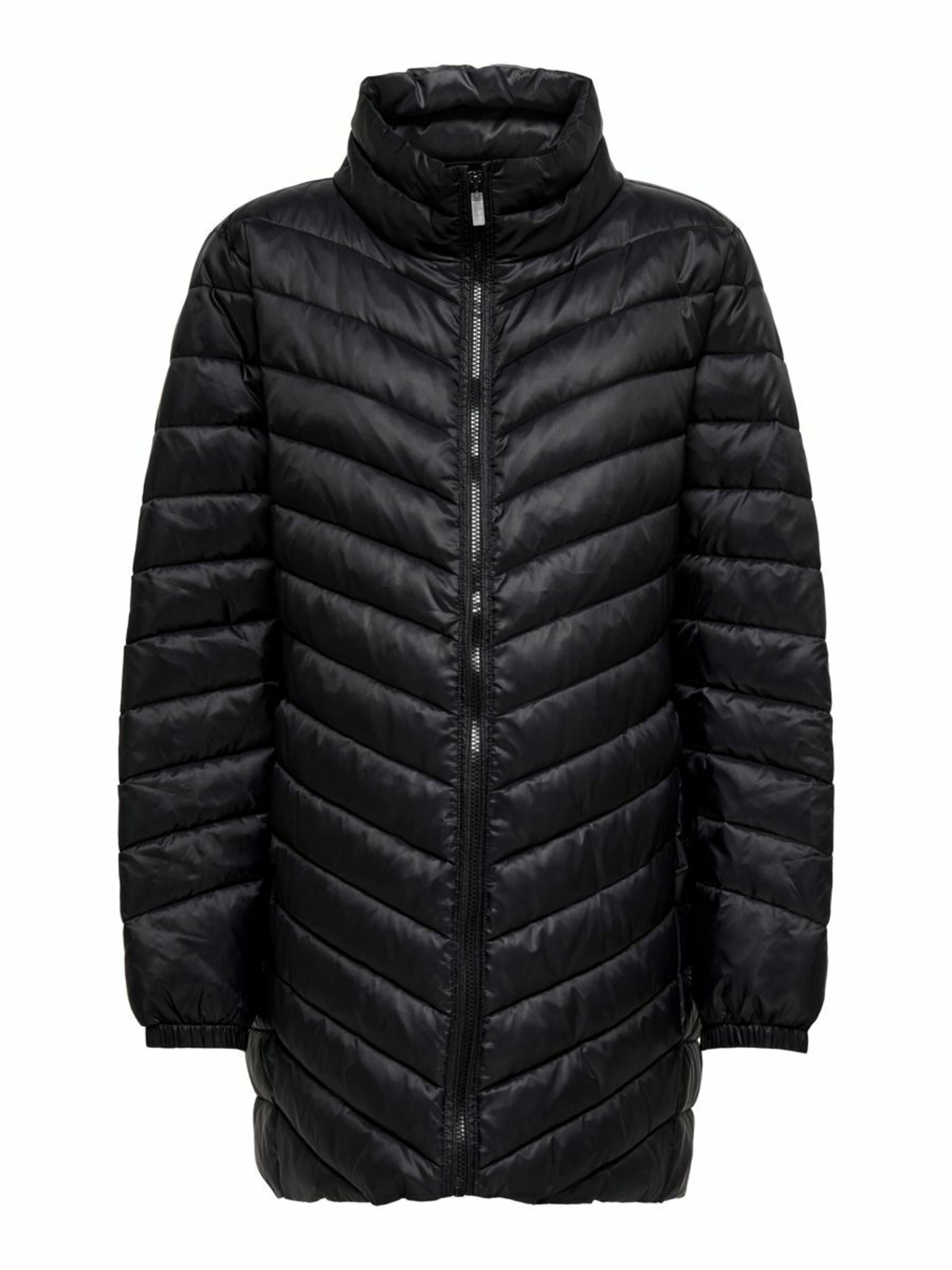 ONLY Carmakoma - Abrigo de invierno en negro: frente