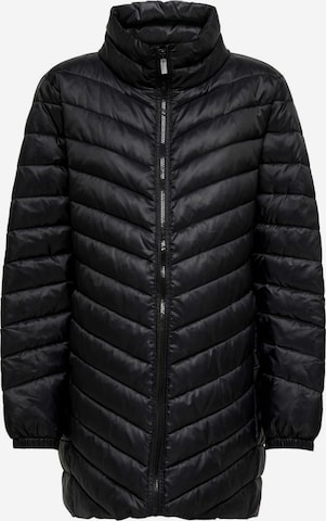 ONLY Carmakoma Winter Coat in Black: front