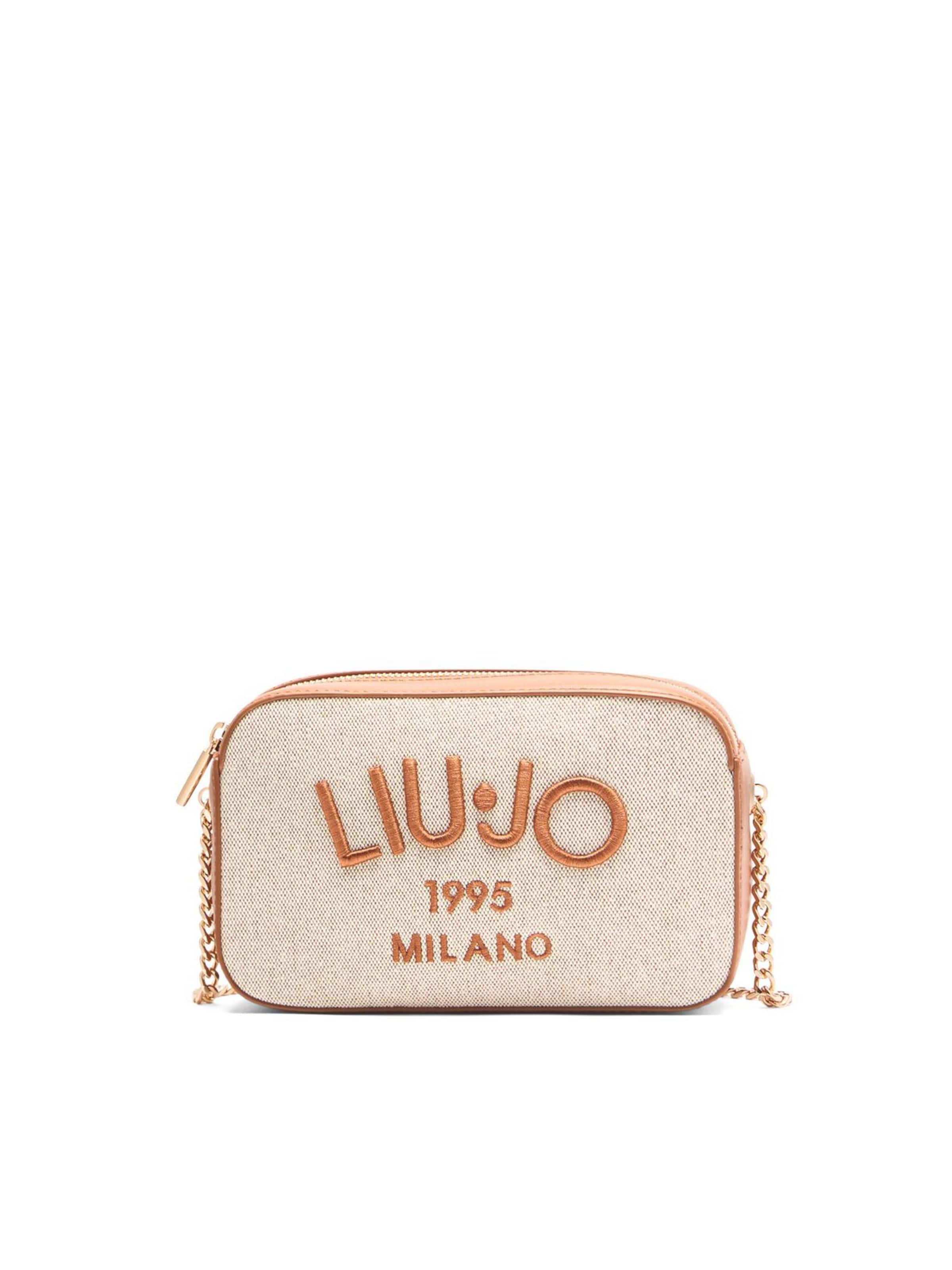 Borsa a tracolla di Liu Jo in marrone: frontale