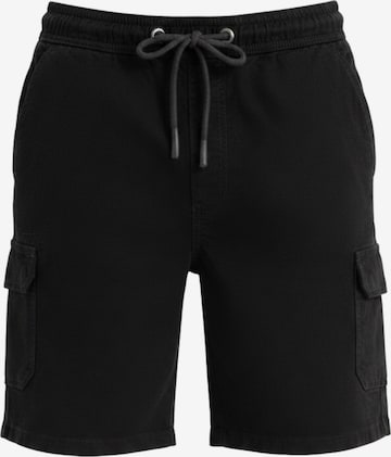 Ombre Loosefit Sportovní kalhoty – černá: přední strana