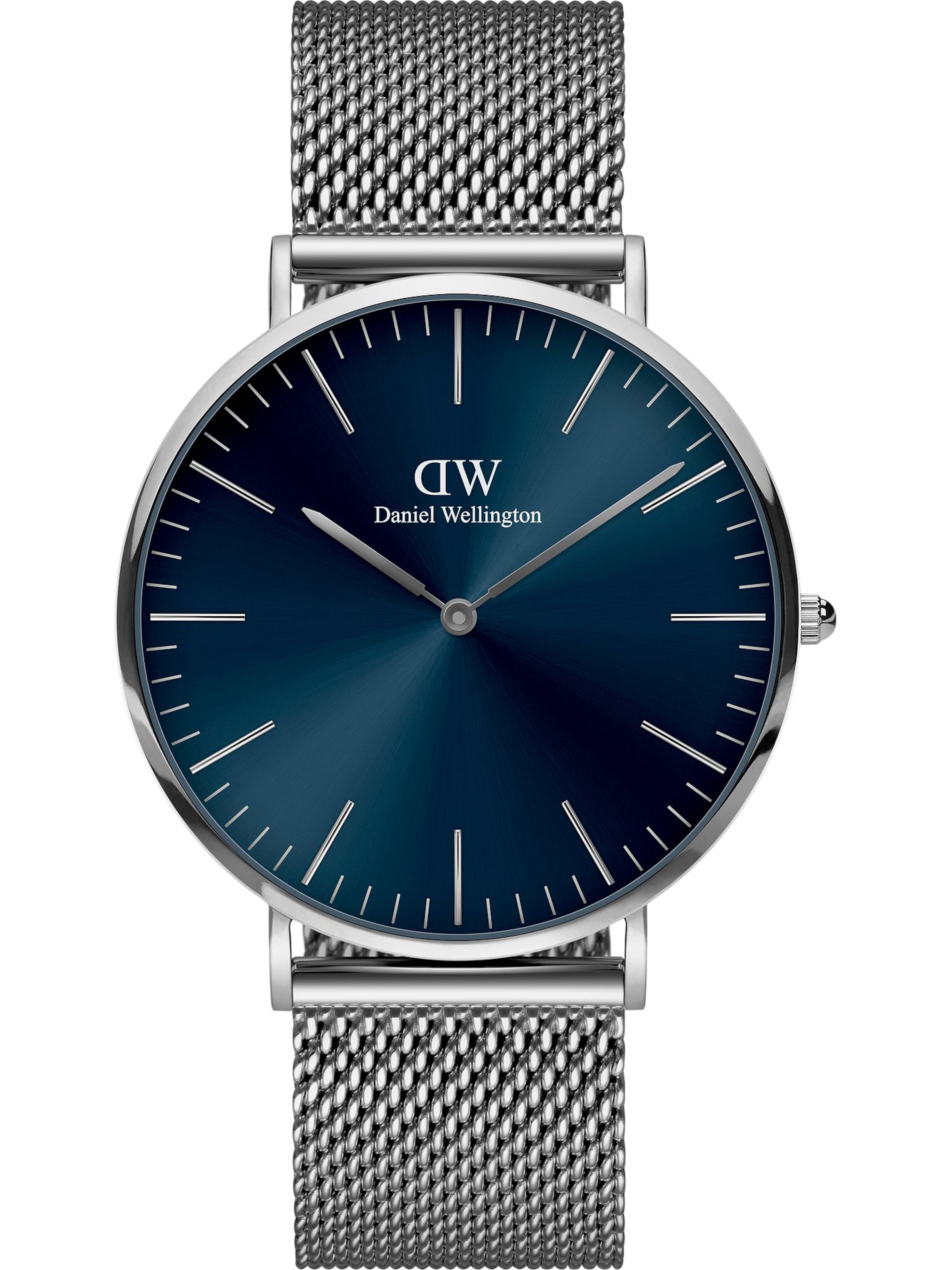 Daniel Wellington Analog watch 'Classic' in Silver: front