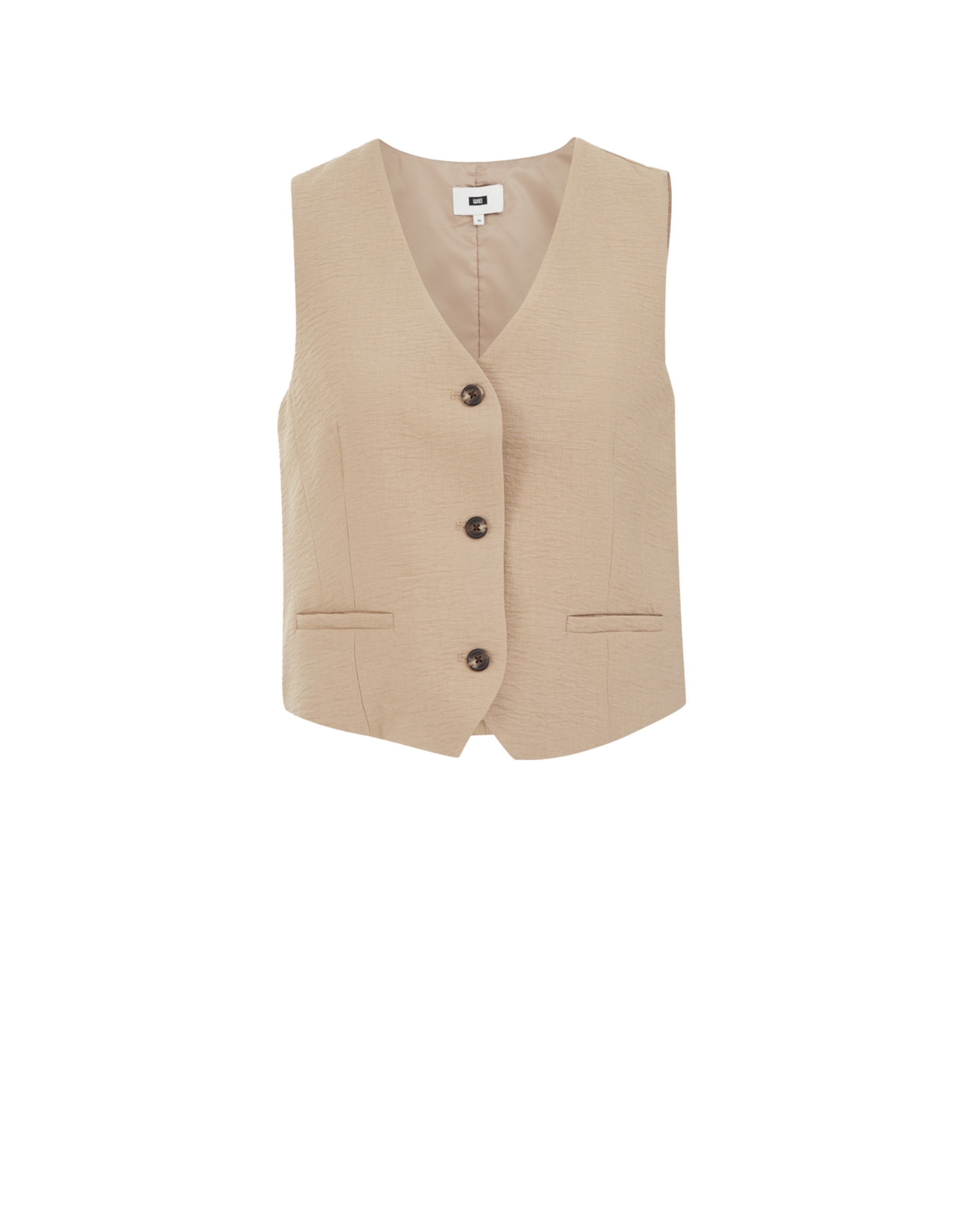 WE Fashion - Blazer en beige: frente