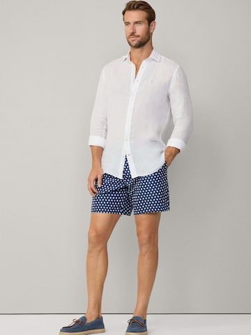 Hackett London Badeshorts in Blau