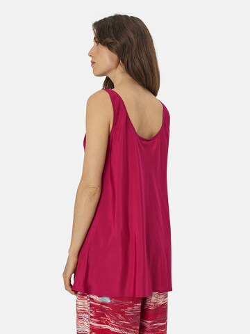 Haut 'MaEce' Masai en rouge