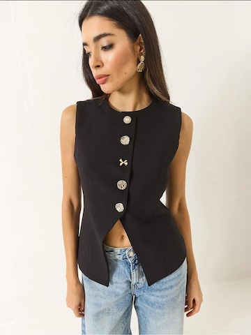 Bianco Lucci Bodywarmer in Zwart