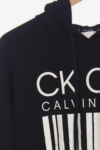 Calvin Klein Sweatshirt & Zip-Up Hoodie in S in Black