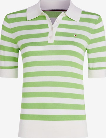 TOMMY HILFIGER Trui in Groen: voorkant