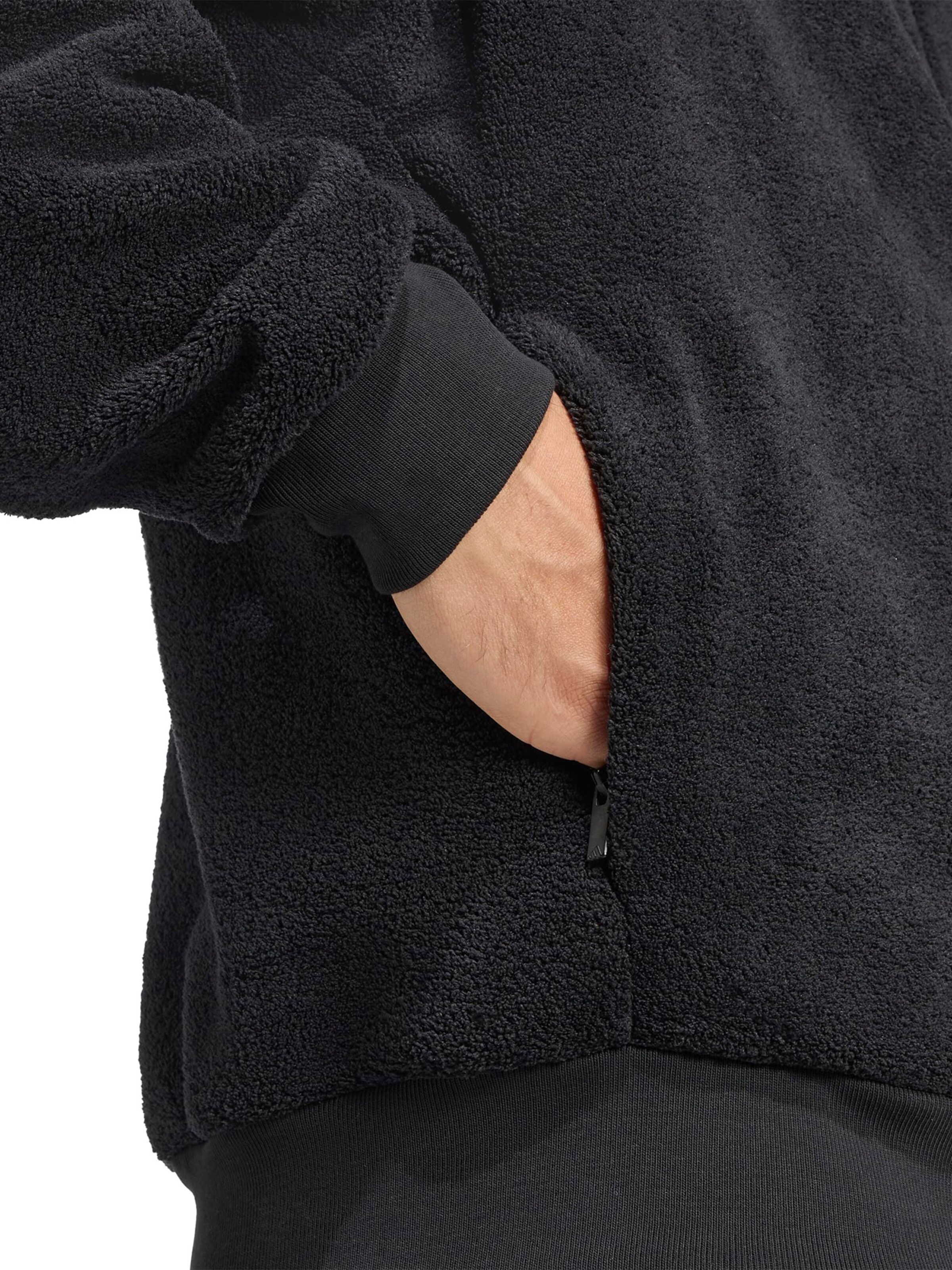 ADIDAS SPORTSWEAR Funktionsfleecejacka 'FI' i svart