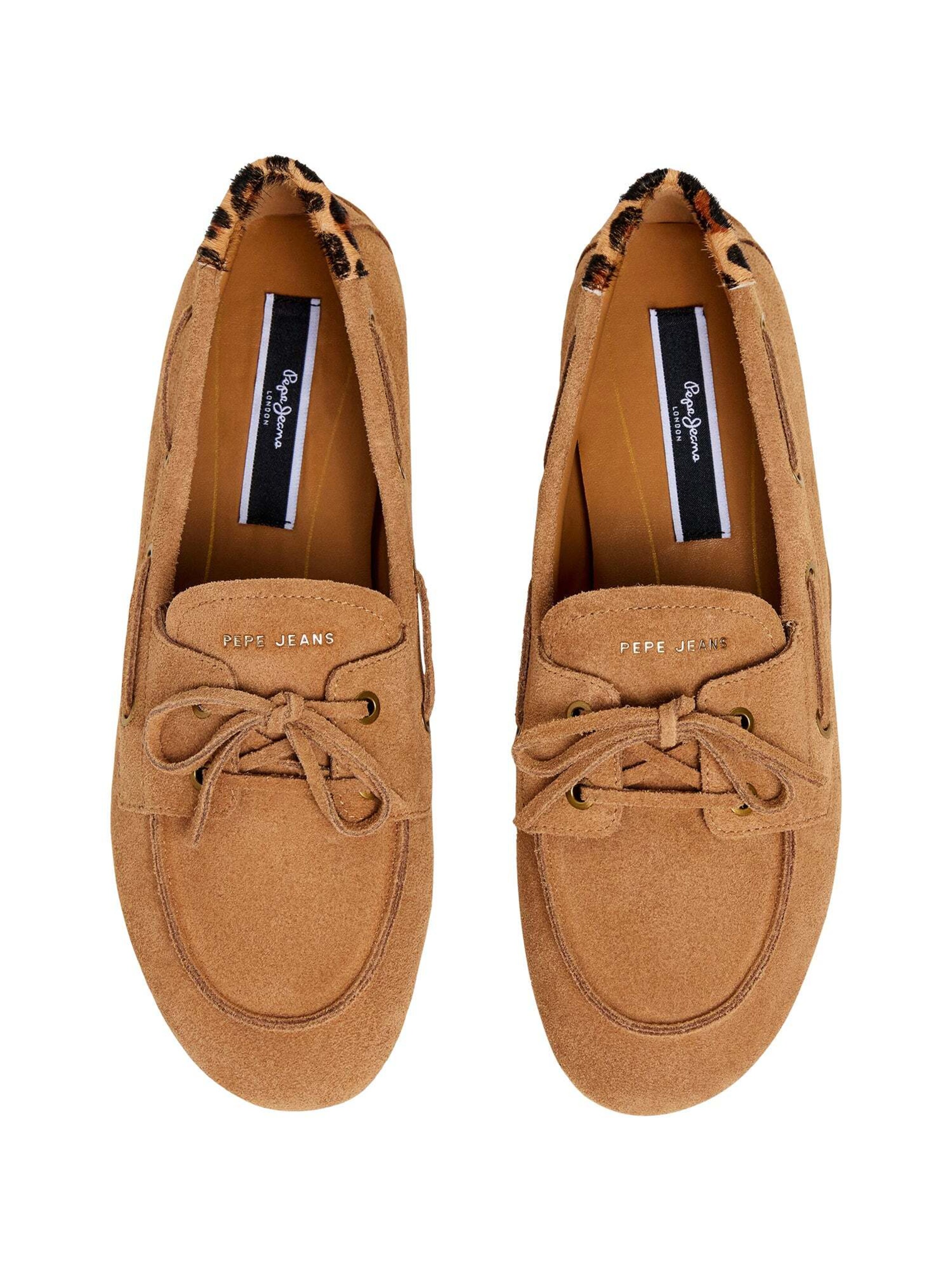 Pepe Jeans Moccasin 'Noa Star' in Brown