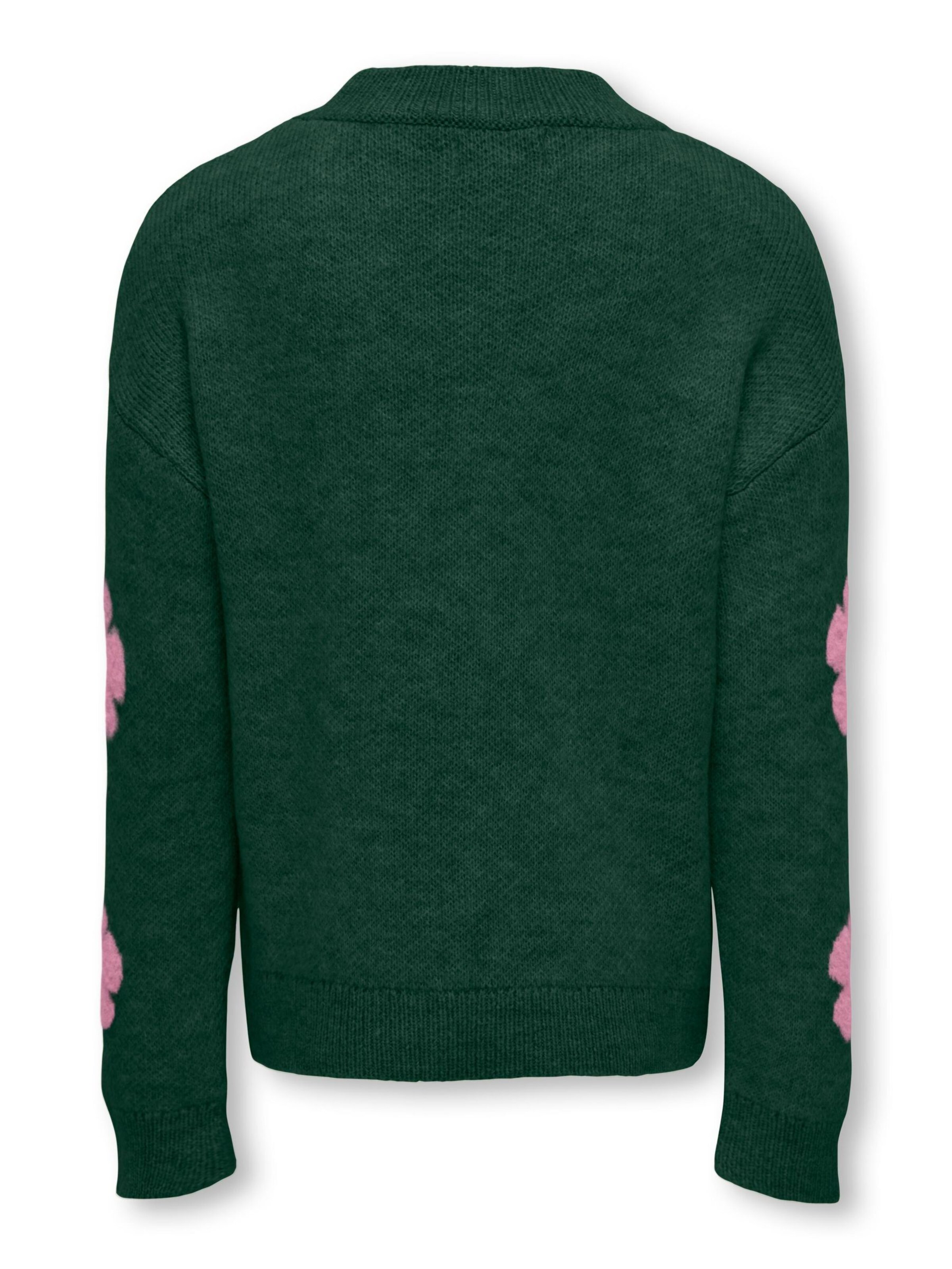 ONLY GIRLS Sweater 'KOGNAJA' in Green