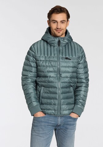 ALPENBLITZ Performance Jacket in Blue: front