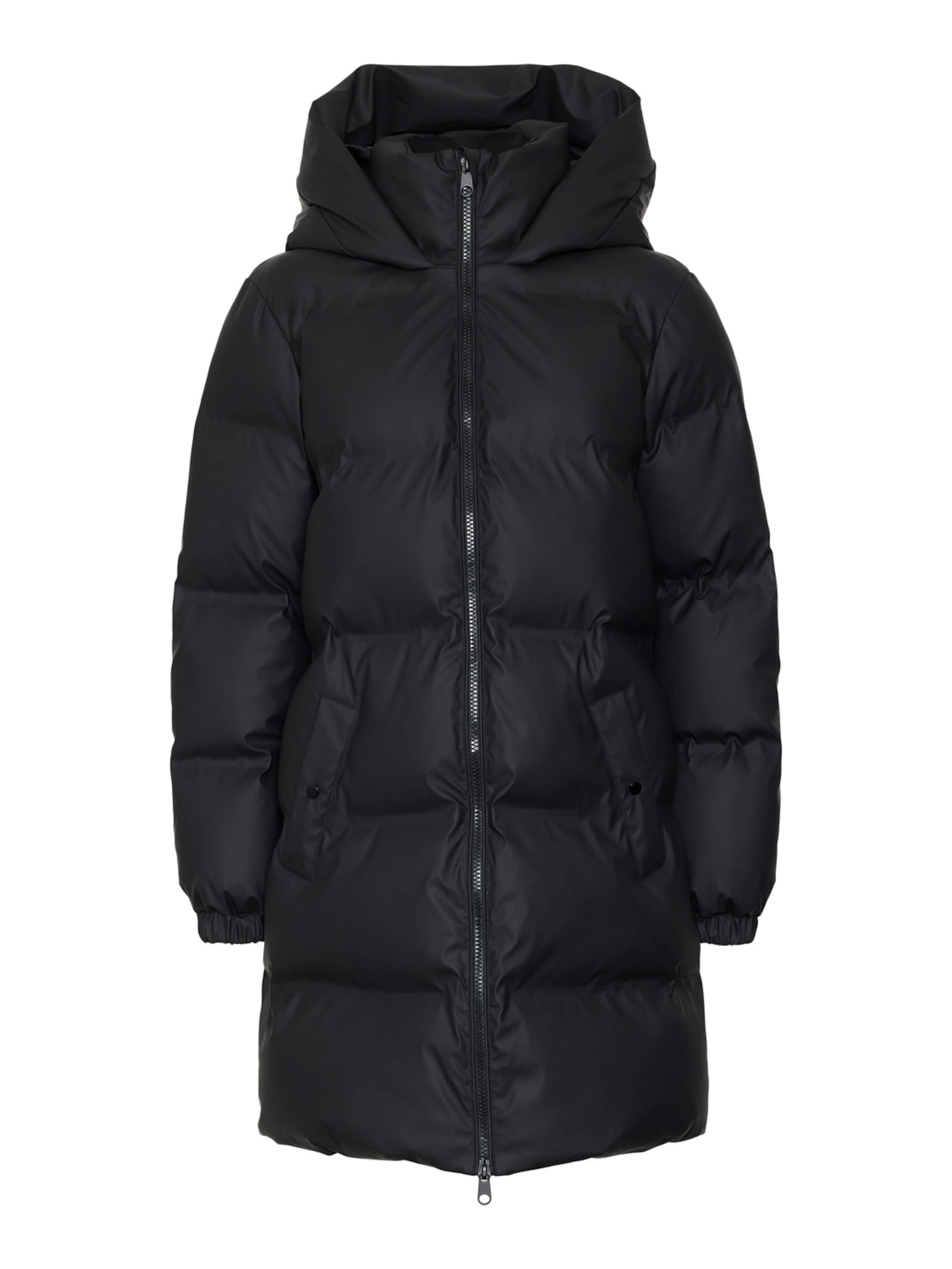 VERO MODA Talvemantel 'VMGretafie', värv must: eest vaates