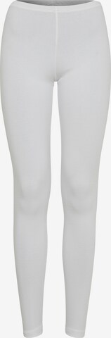 Fransa Slim fit Leggings 'KOKOS' in White: front