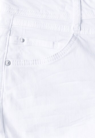 CECIL Loosefit 3/4 Jeans in Weiß