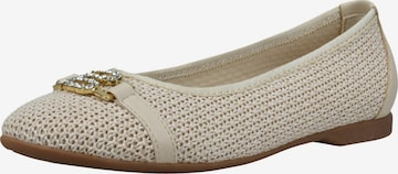 TT. BAGATT Ballerina värissä beige: etupuoli