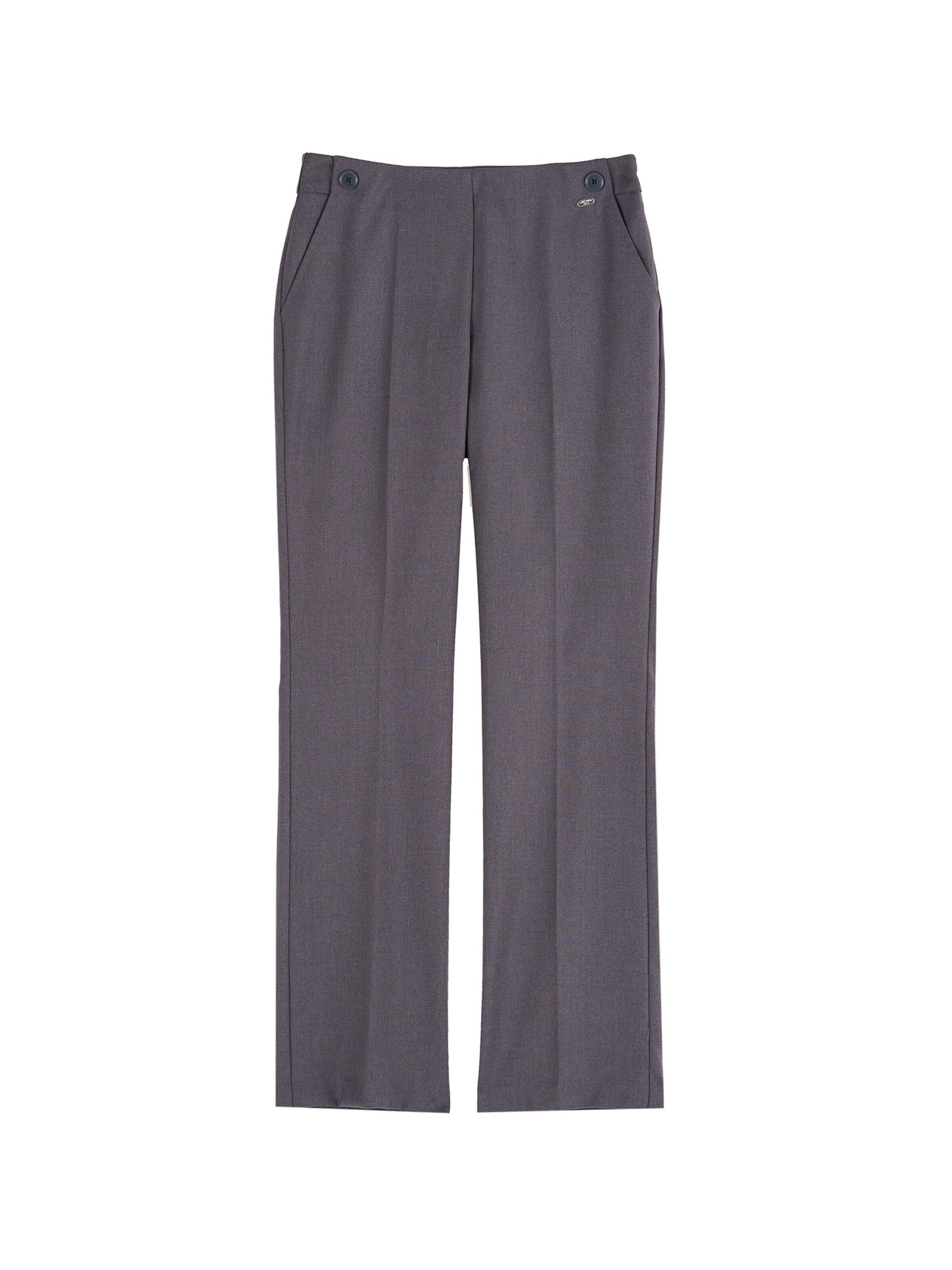regular Pantaloni con pieghe di Camomilla Italia in grigio: frontale