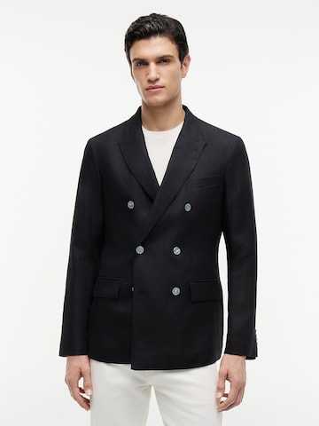 TOMMY HILFIGER Regular fit Colbert in Zwart: voorkant